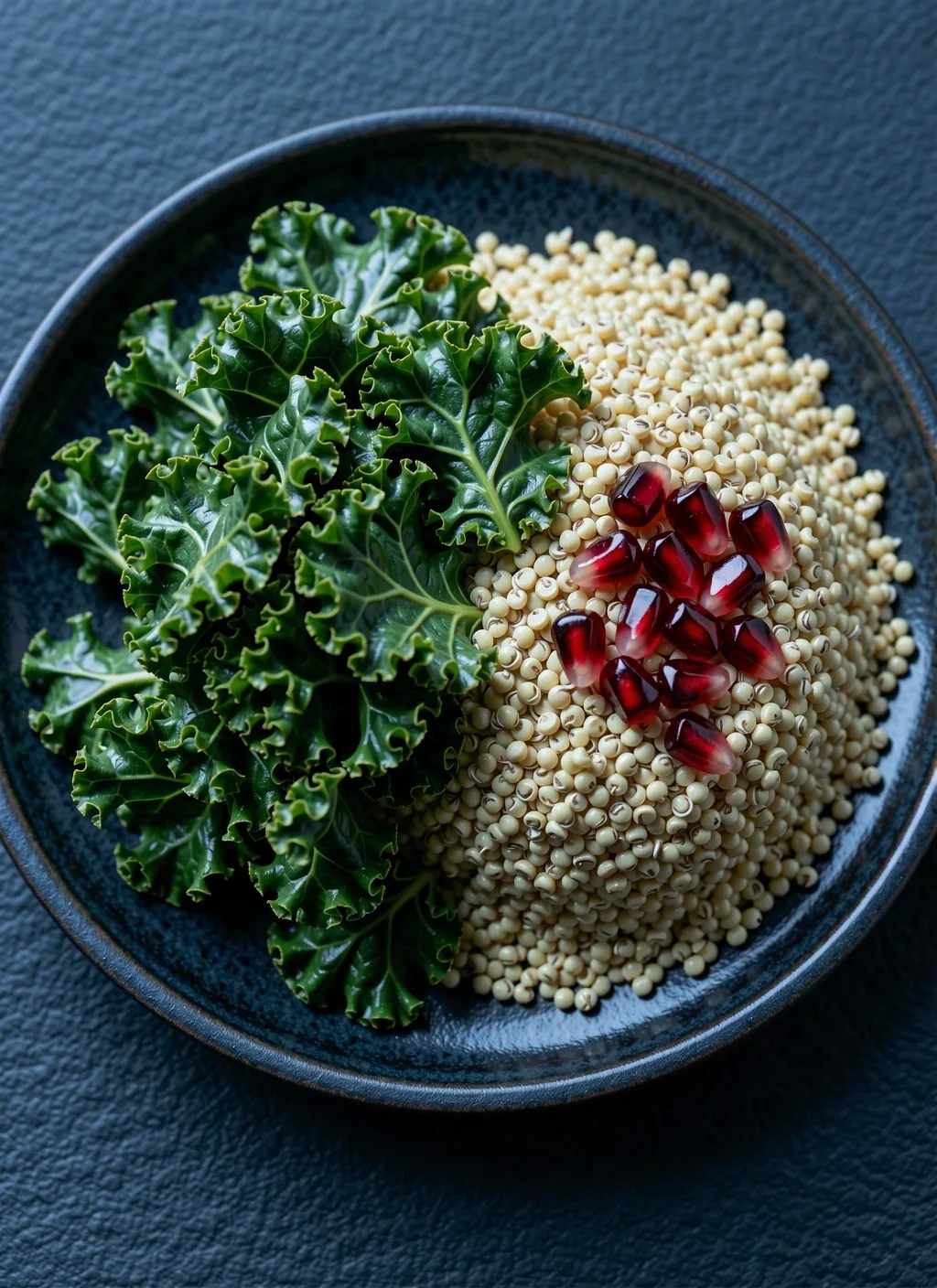 Macro detail of nutrient-dense ingredients